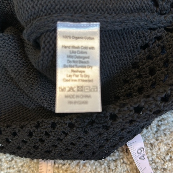 NWT Amour Vert 100% Organic Cotton Alizee Skirt, Medium, Black - Picture 8 of 8